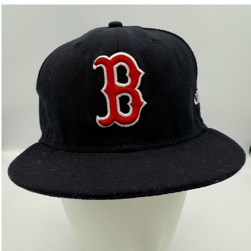 New Era Boston Red Sox 59FIFTY 2013 World Series Champions Fitted Hat Size 7 3/8